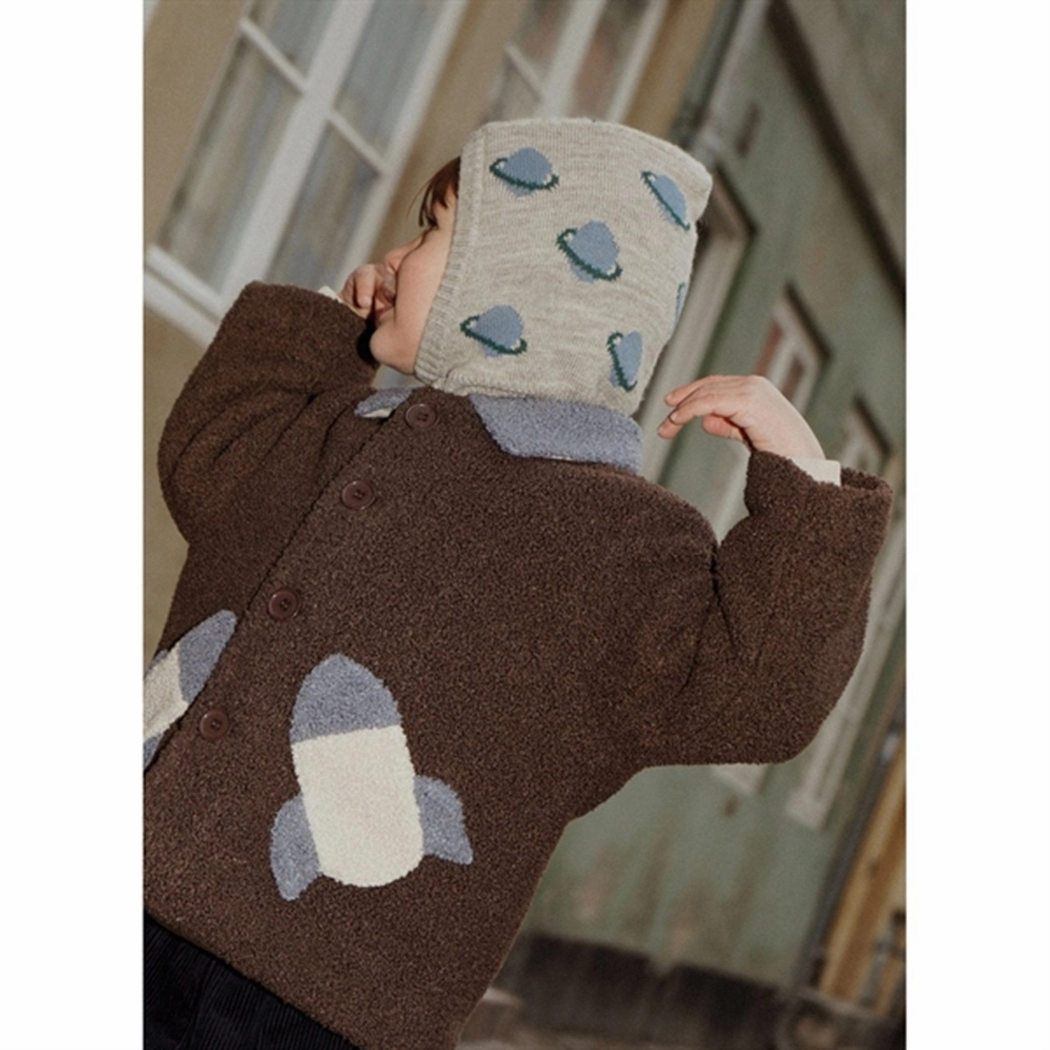 Konges Sljd Planet Belou Knit Wool Balaclava Today Only Offer