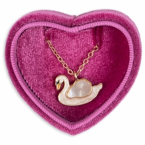 Todays Special Savings Trending Hot Picks Konges Sljd Swan Little Necklace Box