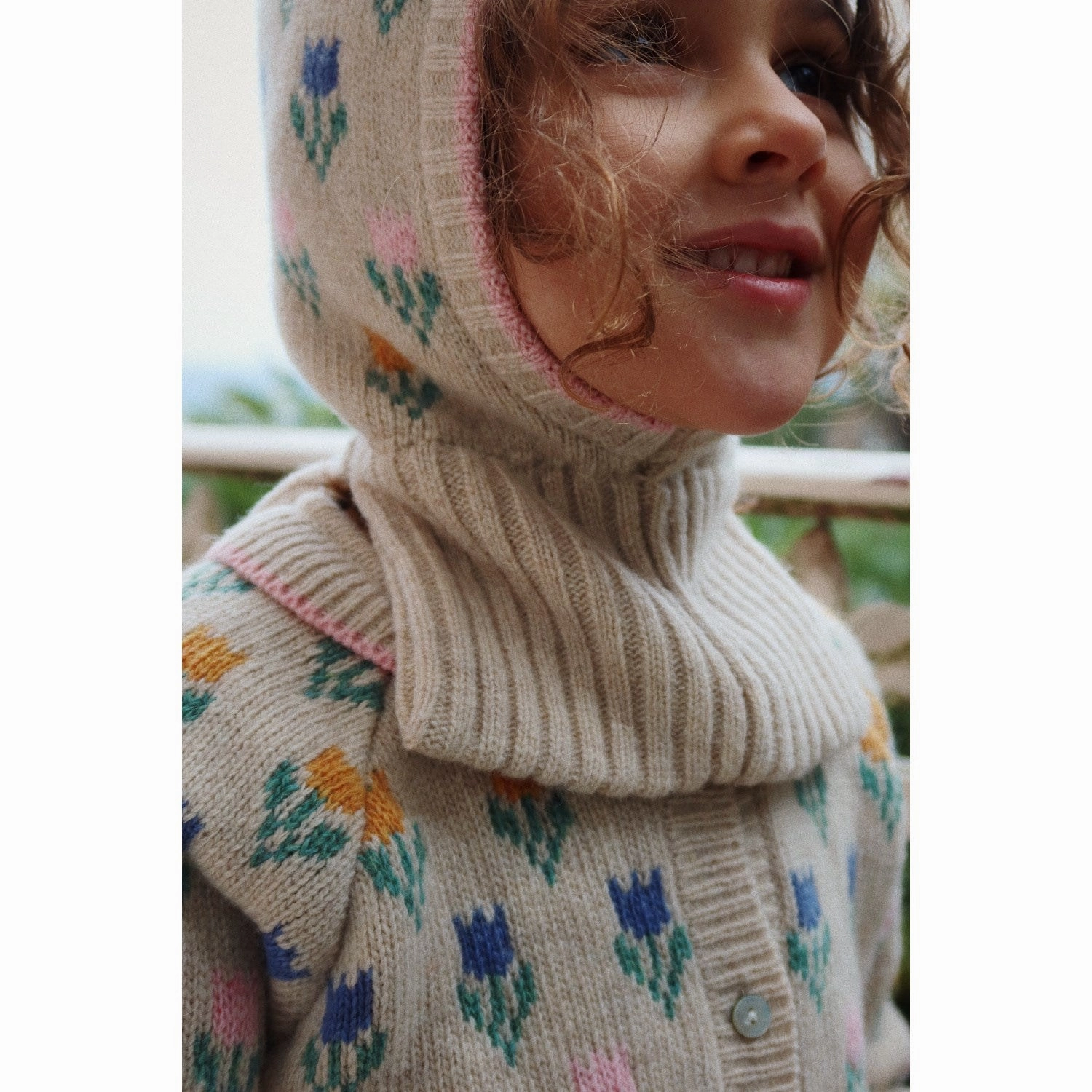 Konges Sljd Tulipe Belou Tulipe Knit Balaclava Exclusive Savings Event