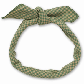 Lalaby Green Check Eddie Scarf Instant Discount