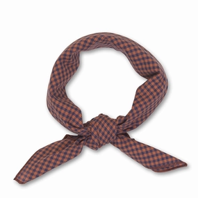 Lalaby Indigo Check Eddie Scarf Big Savings Today