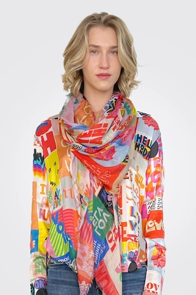 Large Scarf - Bla Bla Daily Hot Deal Limited Time Steal