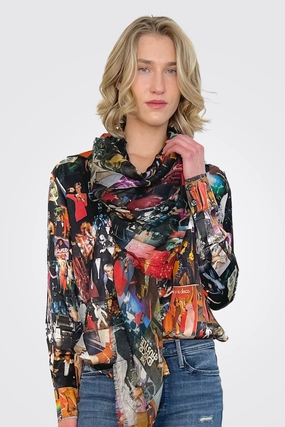 Exclusive Hot Pick Large Scarf - Studio 54