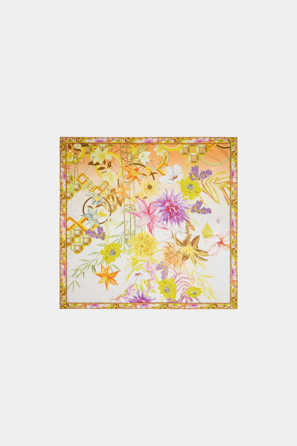 Save Today Only Large Square Scarf - How Does Your Garden Grow