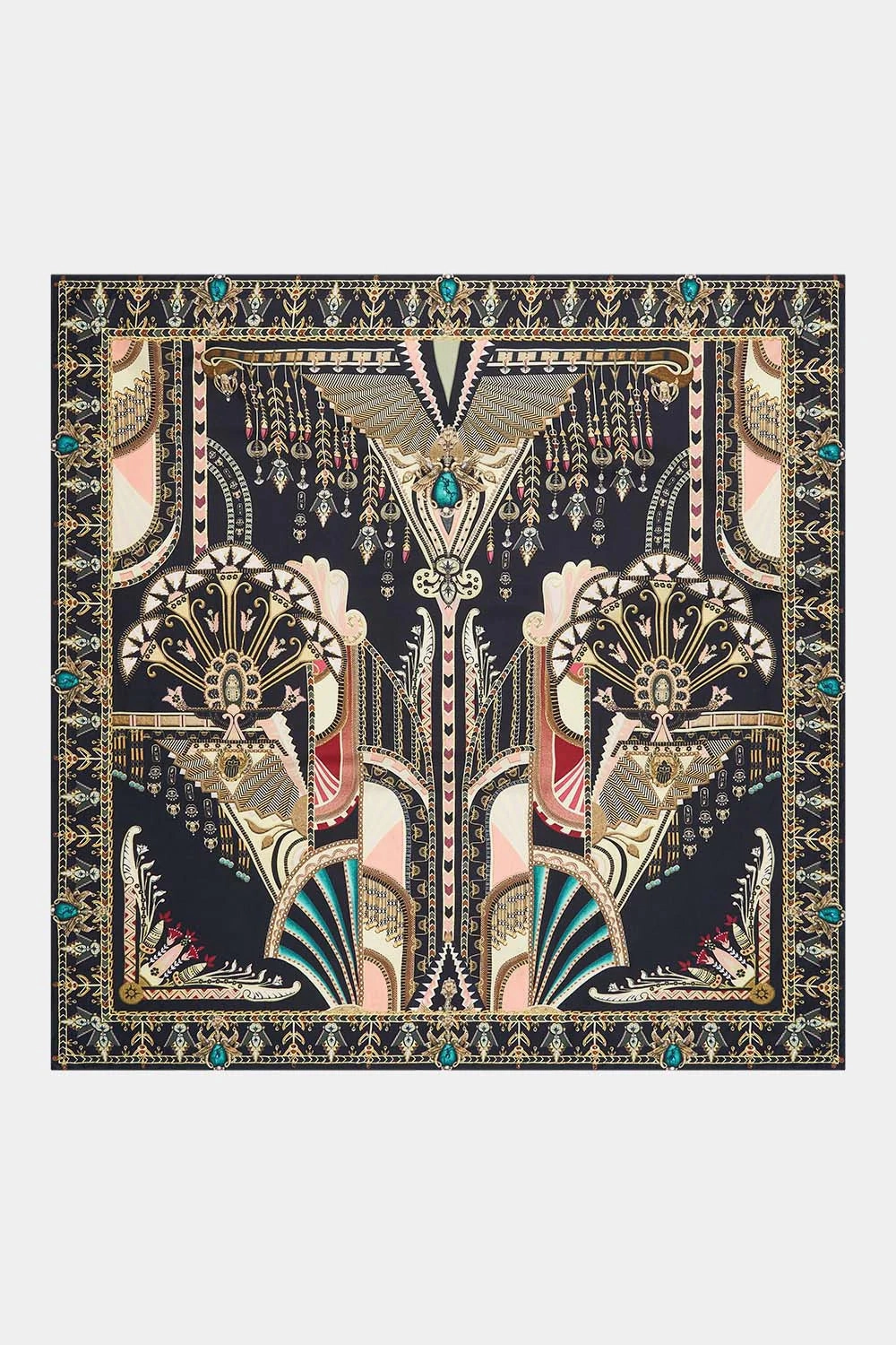 Mega Discount Event Special Deal Frenzy Large Square Scarf - They Called Her Nefertari
