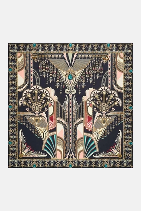 Mega Discount Event Special Deal Frenzy Large Square Scarf - They Called Her Nefertari