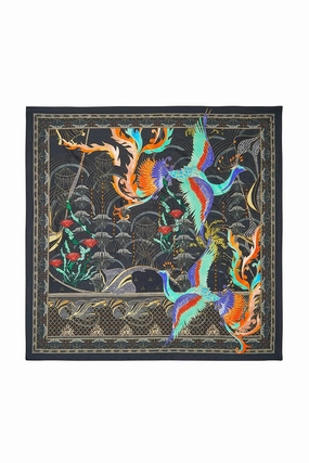 Large Square Scarf - Wise Wings Grab Your Savings