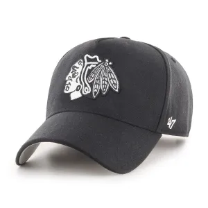 Big Savings Event Grab It Now Chicago Blackhawks Black/White '47 Mvp Dt Snapback