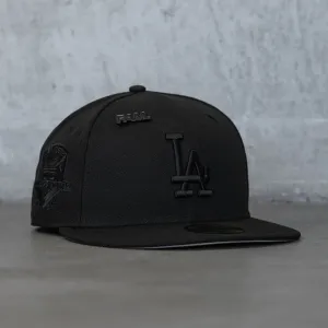 Shop the Savings Now New Era 59Fifty Mlb Los Angeles Dodgers 50Th Anniversary Black / Grey Uv Fitted Cap