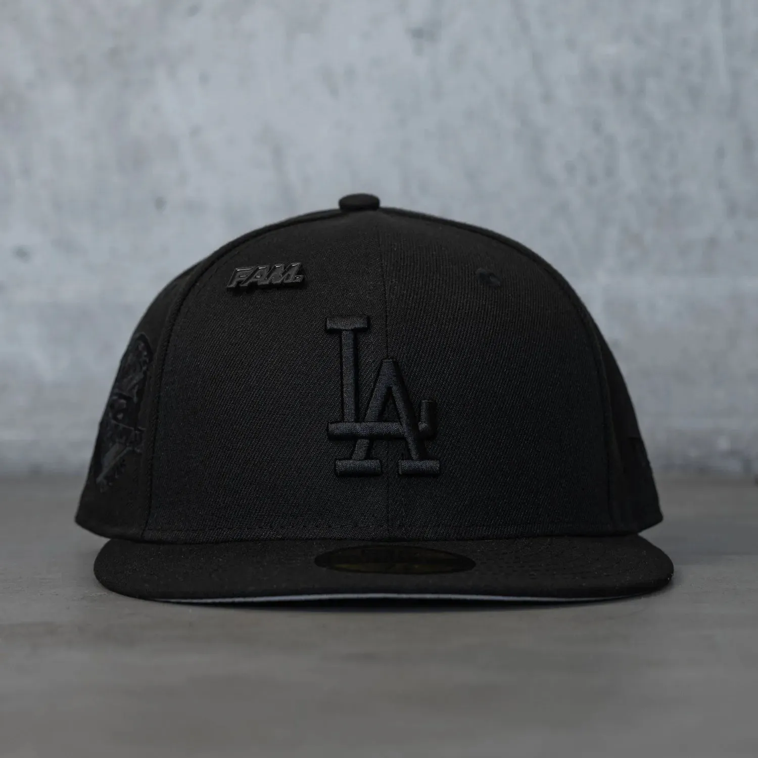 Todays Special Savings Clearance Event New Era 59Fifty Mlb Los Angeles Dodgers 50Th Anniversary Black / Grey Uv Fitted Cap