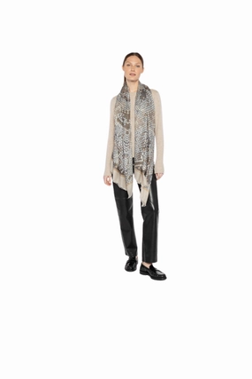 Shop the Savings Now Geo Skin Print Scarf