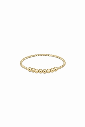 Weekend Specials Classic Gold Beaded Bliss Bead Bracelet - 5Mm Gold