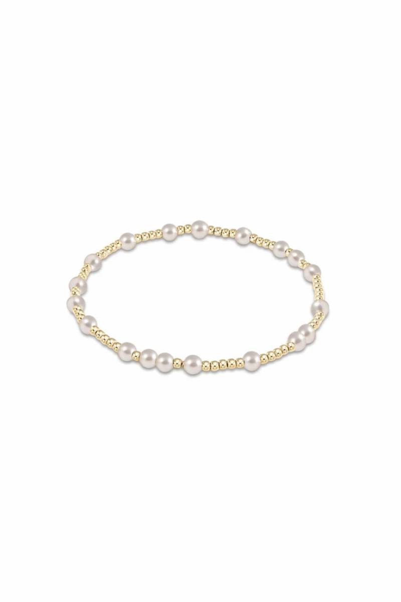Limited Time Hot Deal Extends Hope Unwritten 4Mm Bead Bracelet - Pearl
