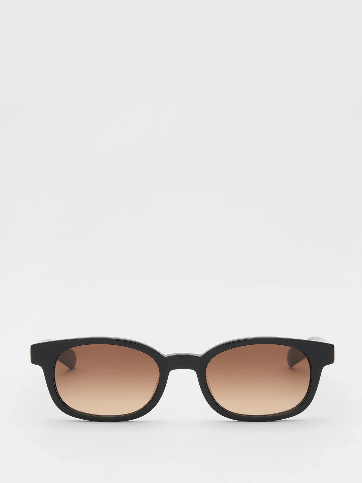 Le Bucheron Sunglasses In Solid Black And Brown Gradient Lens Hot Pick of the Day