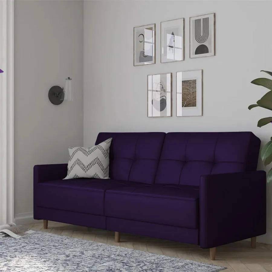 Leen 2 In 1 Sofabed Velvet Upholstered