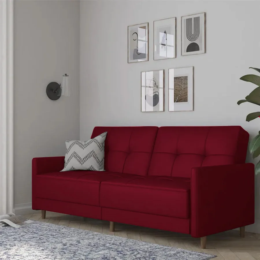 Leen 2 In 1 Sofabed Velvet Upholstered