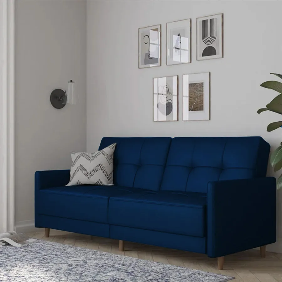Leen 2 In 1 Sofabed Velvet Upholstered