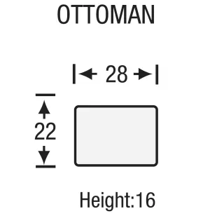 Legacy - Bloor - Ottoman