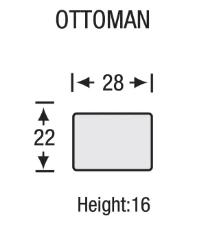 Legacy - Chicago - Ottoman