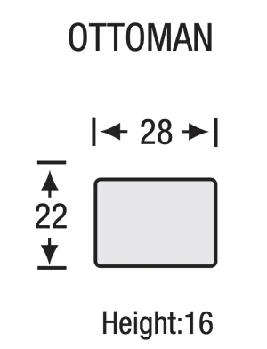 Legacy - Houston - Ottoman