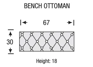 Legacy - Porter - Bench Ottoman