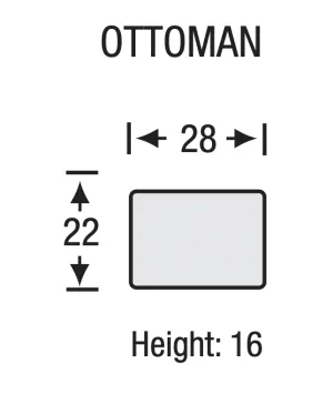 Legacy - Wyoming -Ottoman