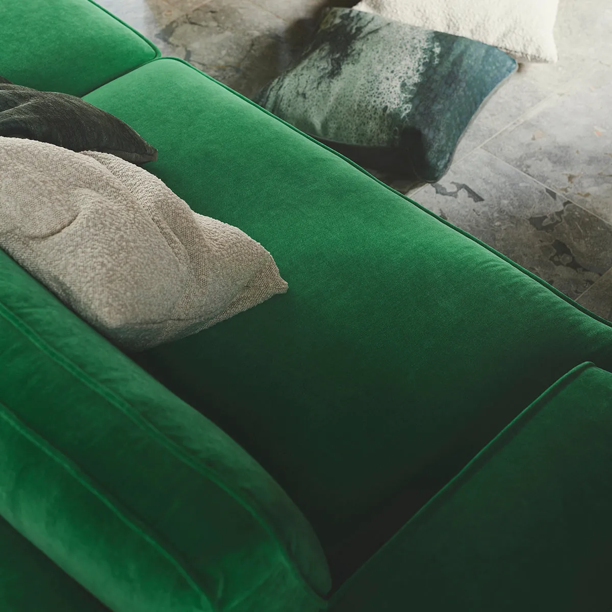 Leonora Fabric 3.5 Seater Sofa