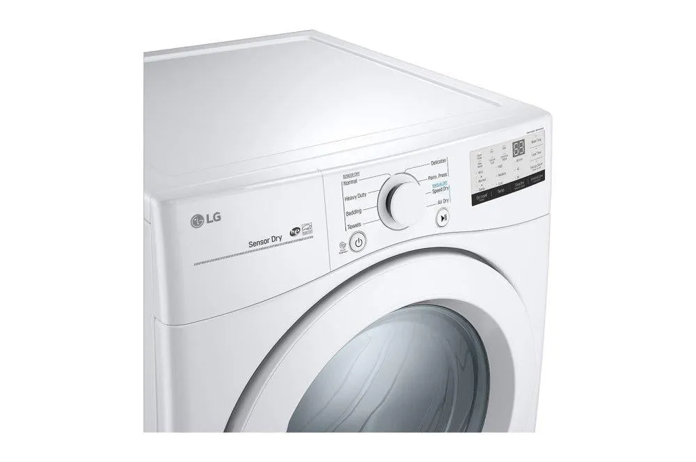 Lg DLG3401W 7.4 Cu. Ft. Ultra Large Capacity Gas Dryer