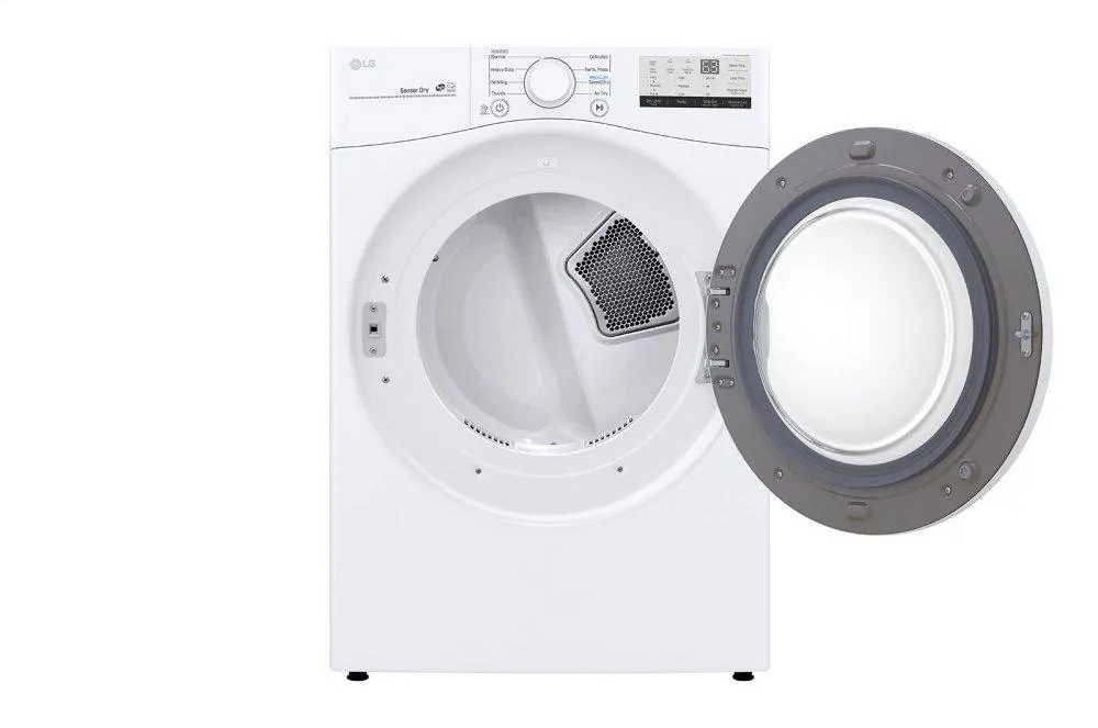Lg DLG3401W 7.4 Cu. Ft. Ultra Large Capacity Gas Dryer