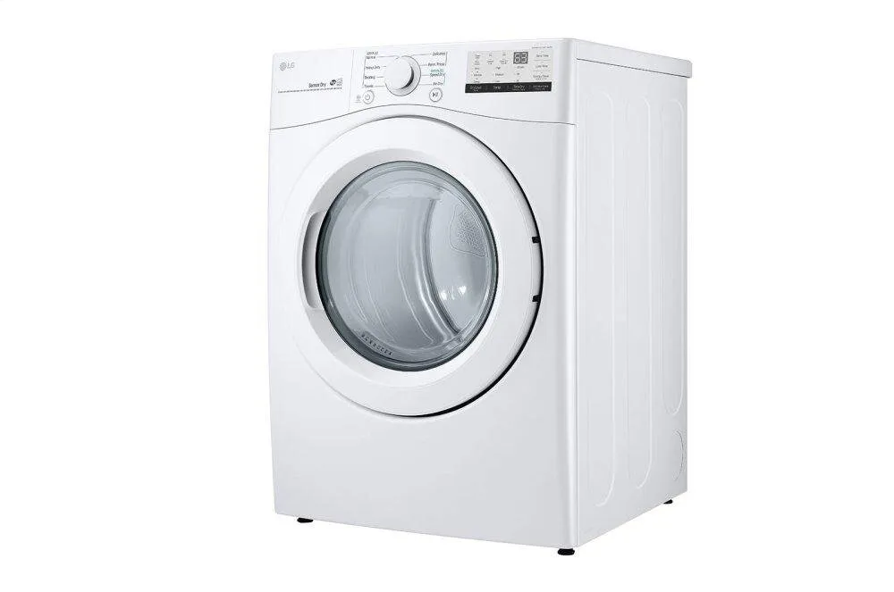 Lg DLG3401W 7.4 Cu. Ft. Ultra Large Capacity Gas Dryer
