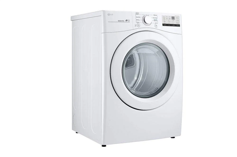 Lg DLG3401W 7.4 Cu. Ft. Ultra Large Capacity Gas Dryer