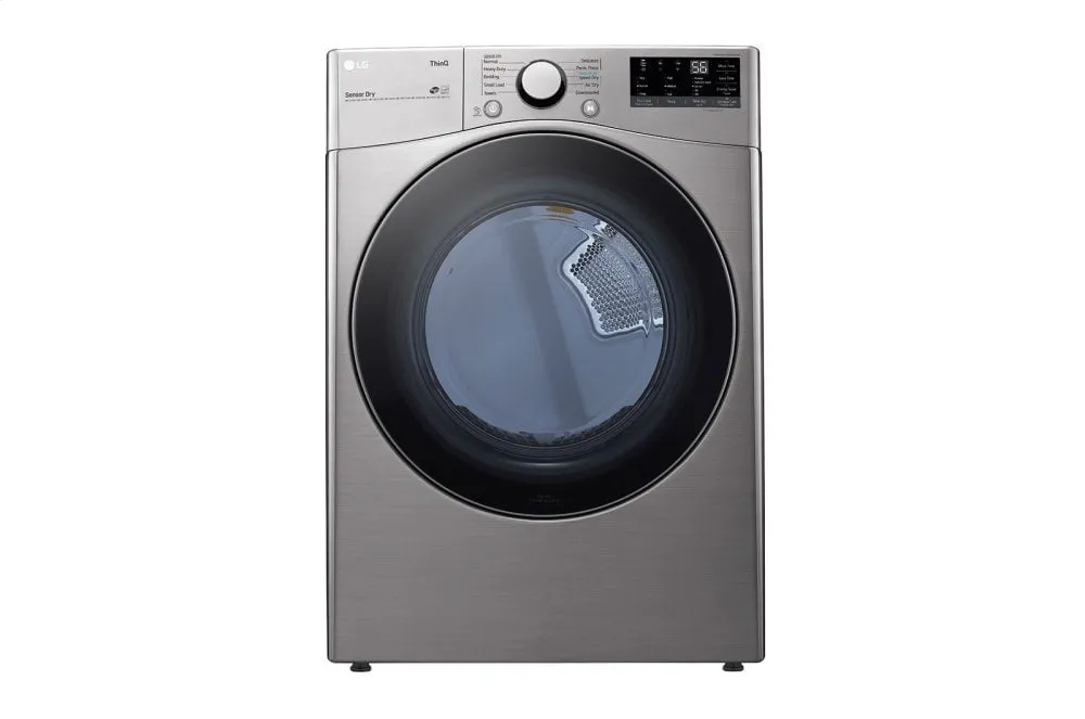 Lg DLG3601V 7.4 Cu. Ft. Ultra Large Capacity Smart Wi-Fi Enabled Front Load Gas Dryer With Built-In Intelligence