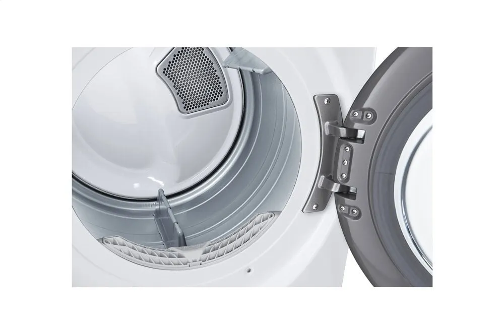 Lg DLG3601W 7.4 Cu. Ft. Ultra Large Capacity Smart Wi-Fi Enabled Front Load Gas Dryer With Built-In Intelligence