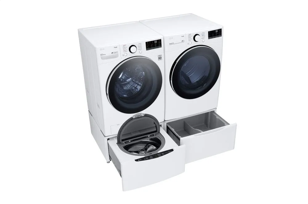 Lg DLG3601W 7.4 Cu. Ft. Ultra Large Capacity Smart Wi-Fi Enabled Front Load Gas Dryer With Built-In Intelligence