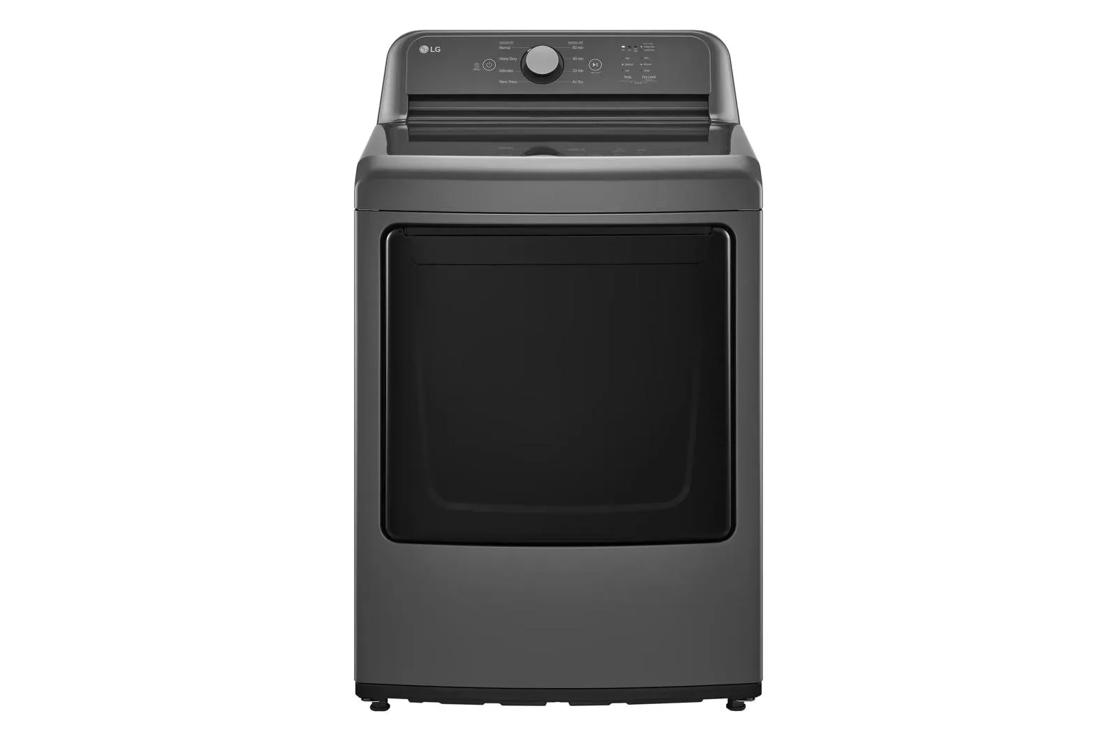 Lg DLG6101M 7.3 Cu. Ft. Ultra Large Capacity Rear Control Gas Dryer With Sensor Dry Technology