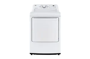 Lg DLG7001W 7.3 Cu. Ft. Ultra Large Capacity Top Load Gas Dryer With Sensor Dry Technology