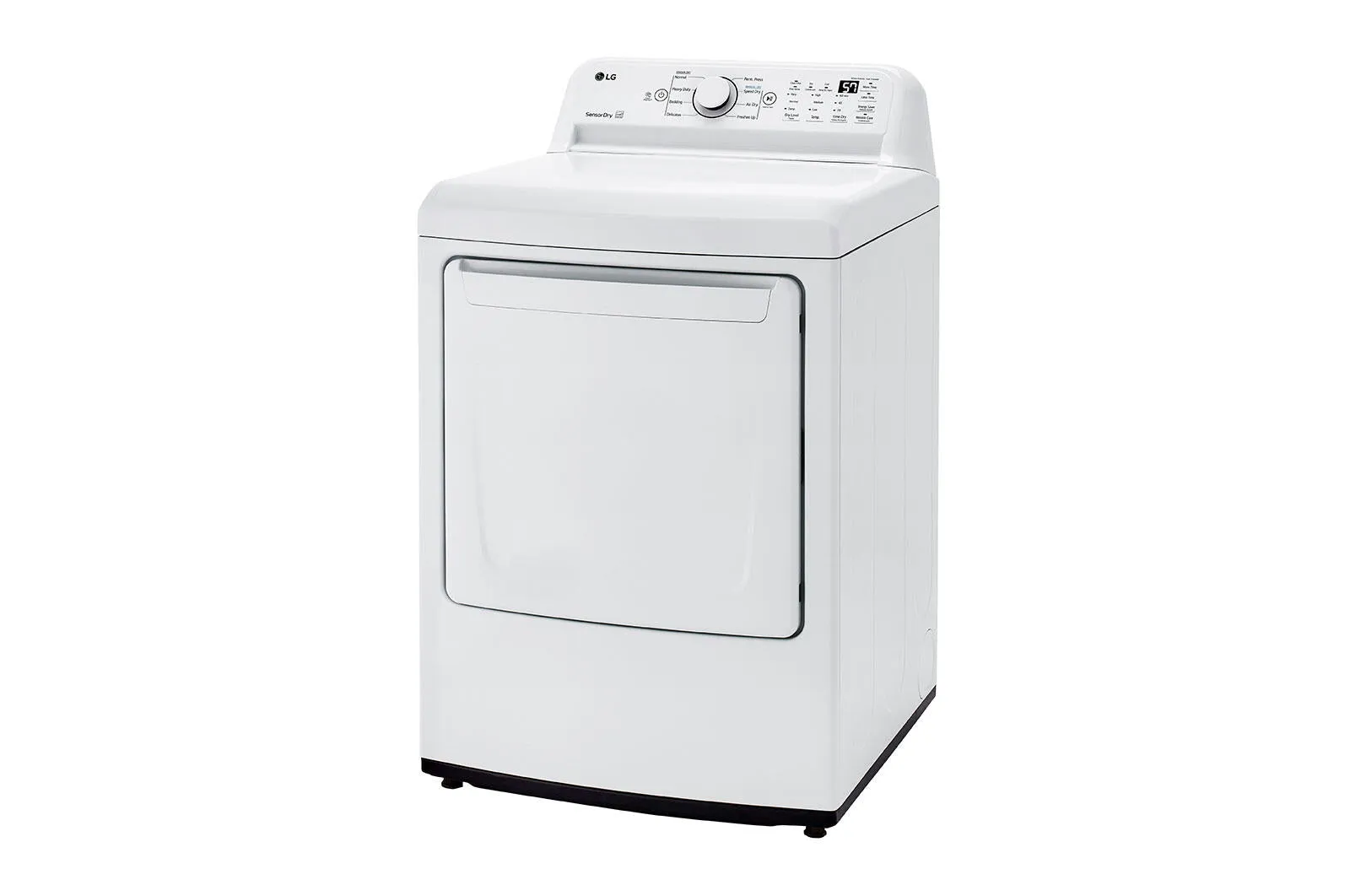 Lg DLG7001W 7.3 Cu. Ft. Ultra Large Capacity Top Load Gas Dryer With Sensor Dry Technology