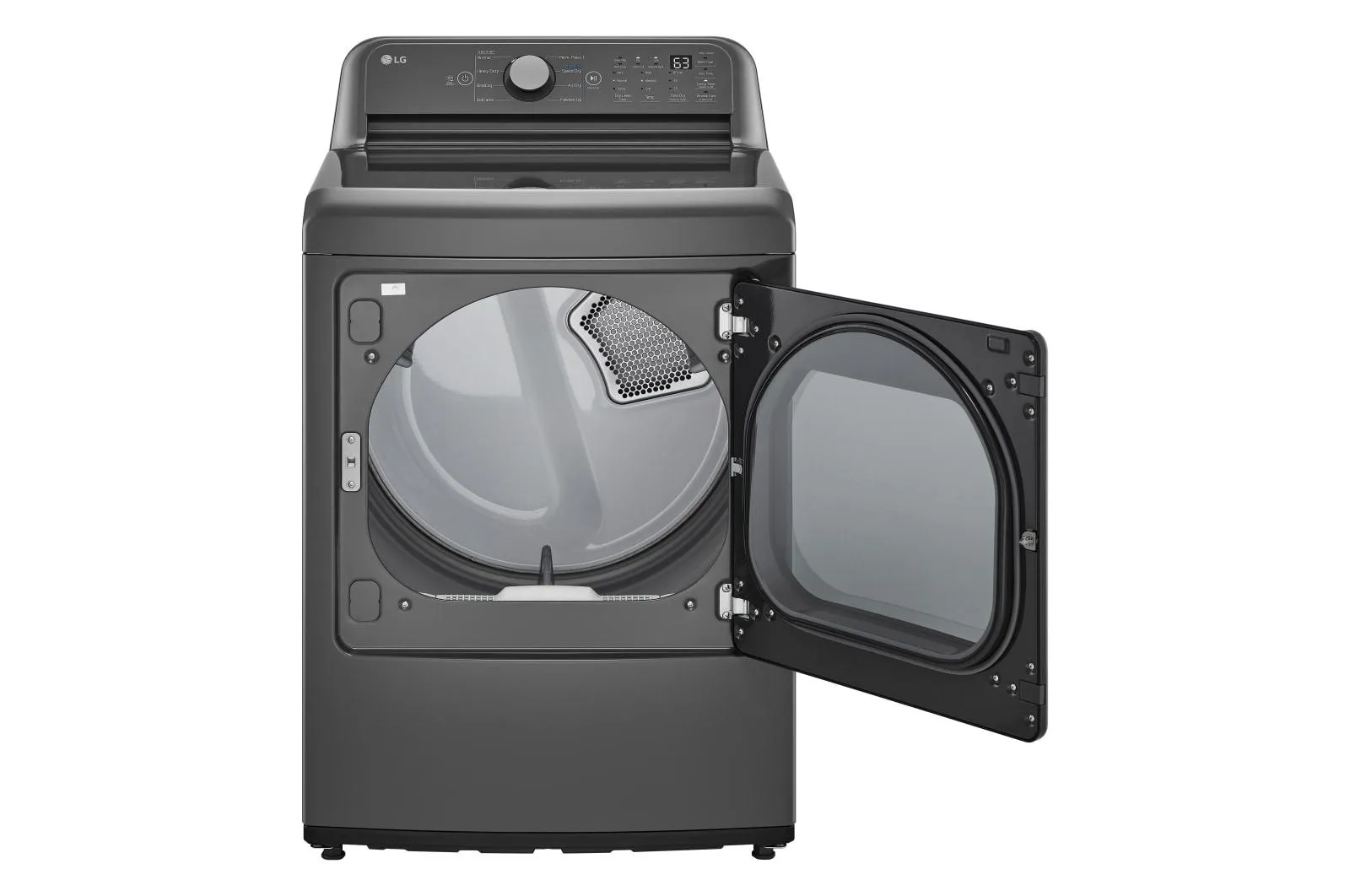 Lg DLG7151M 7.3 Cu. Ft. Top Load Energy Star Gas Dryer With Sensor Dry, Flowsense & Clean Filter Indicators