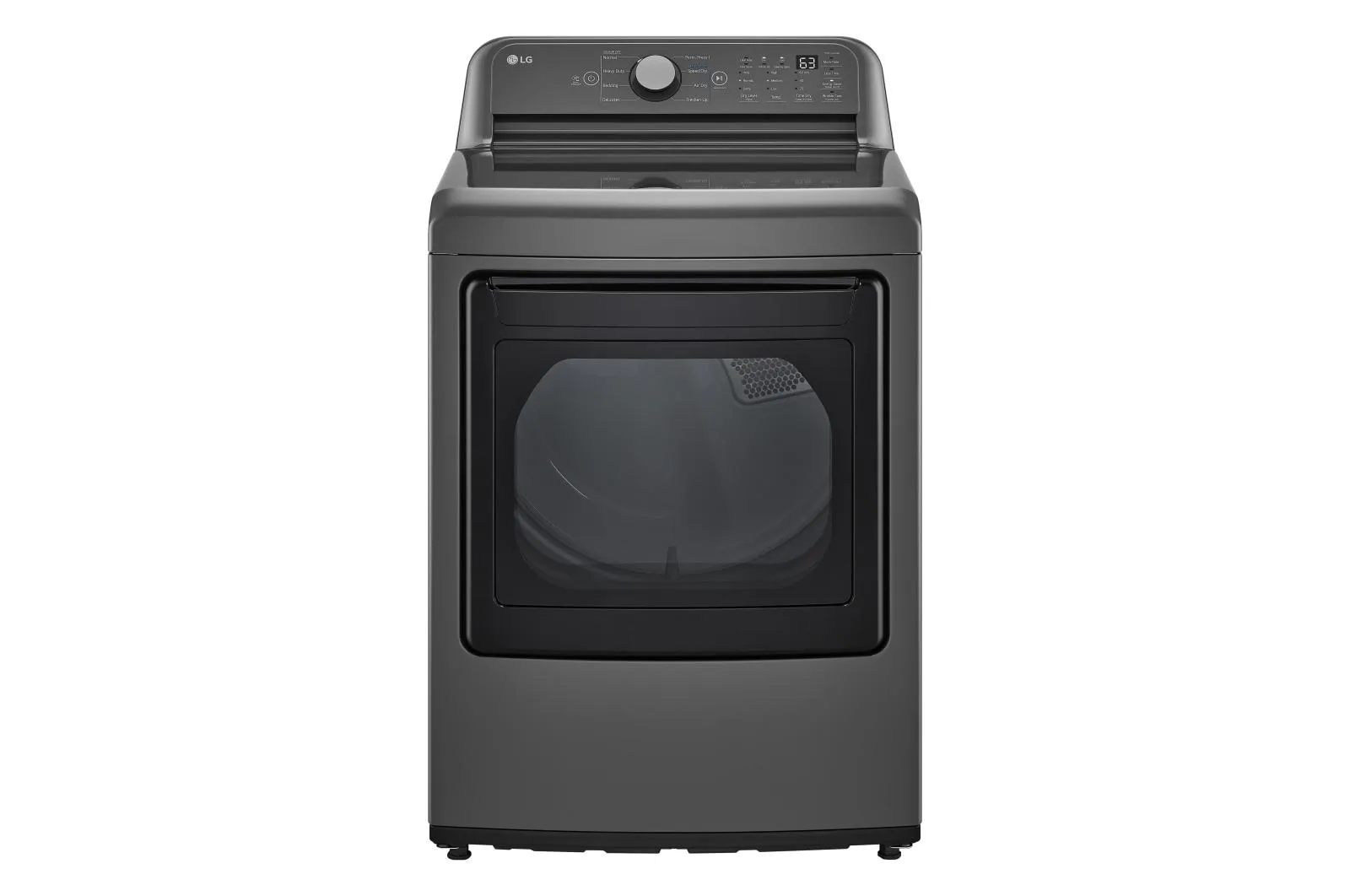 Lg DLG7151M 7.3 Cu. Ft. Top Load Energy Star Gas Dryer With Sensor Dry, Flowsense & Clean Filter Indicators