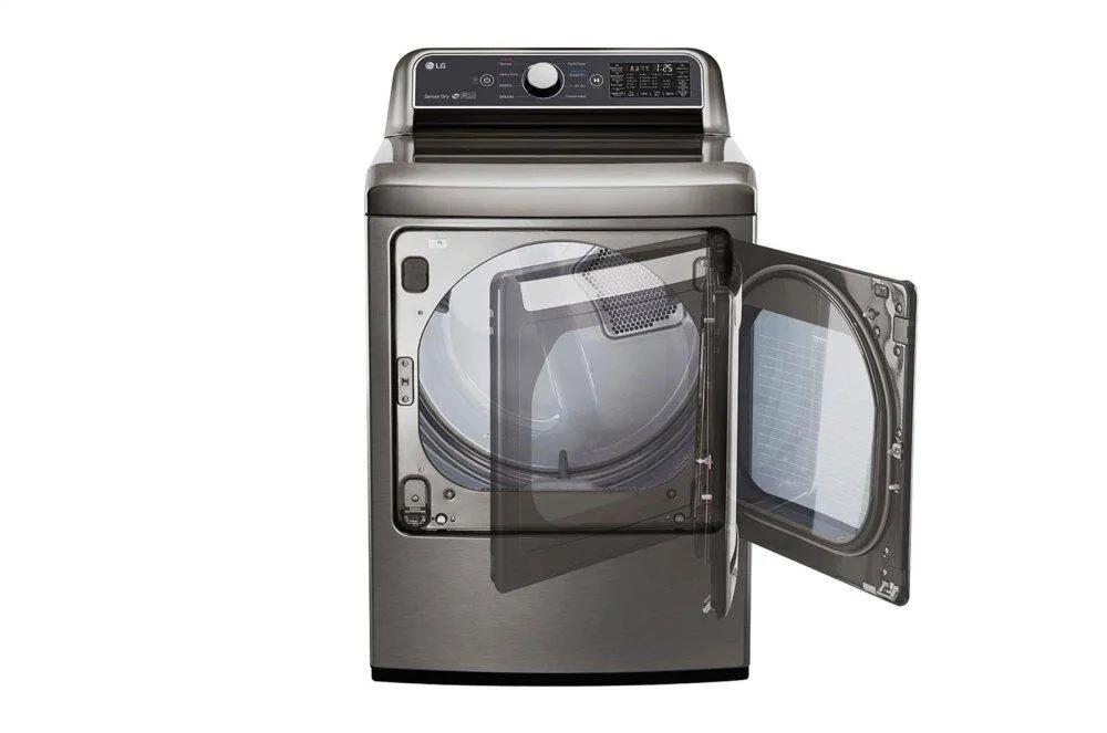 Lg DLG7301VE 7.3 Cu. Ft. Smart Wi-Fi Enabled Gas Dryer With Sensor Dry Technology