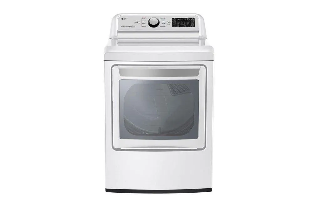 Lg DLG7301WE 7.3 Cu. Ft. Smart Wi-Fi Enabled Gas Dryer With Sensor Dry Technology