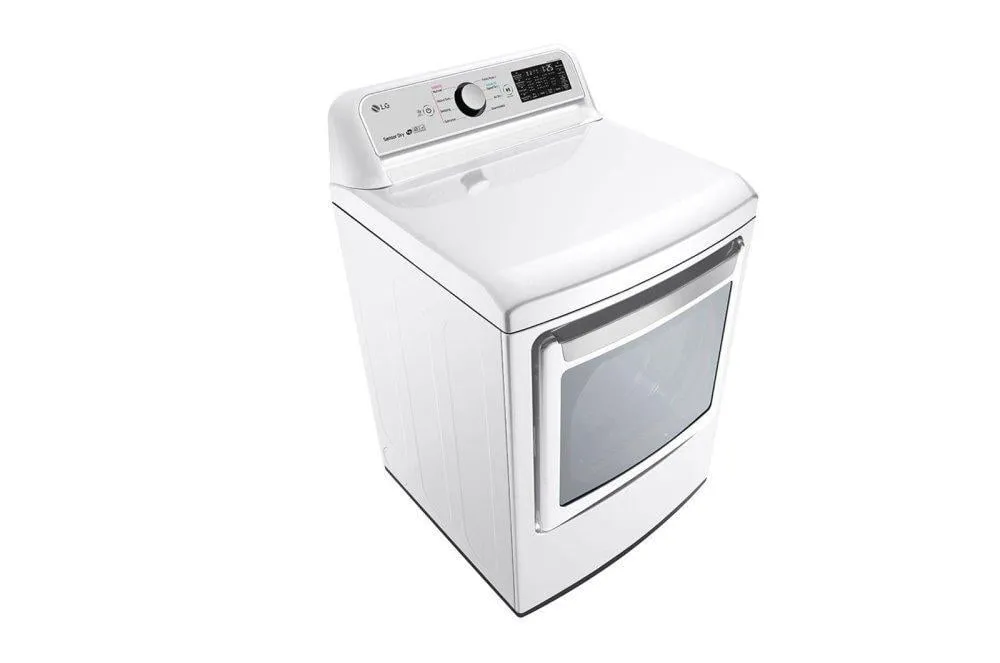 Lg DLG7301WE 7.3 Cu. Ft. Smart Wi-Fi Enabled Gas Dryer With Sensor Dry Technology