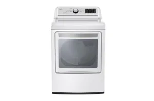 Lg DLG7301WE 7.3 Cu. Ft. Smart Wi-Fi Enabled Gas Dryer With Sensor Dry Technology