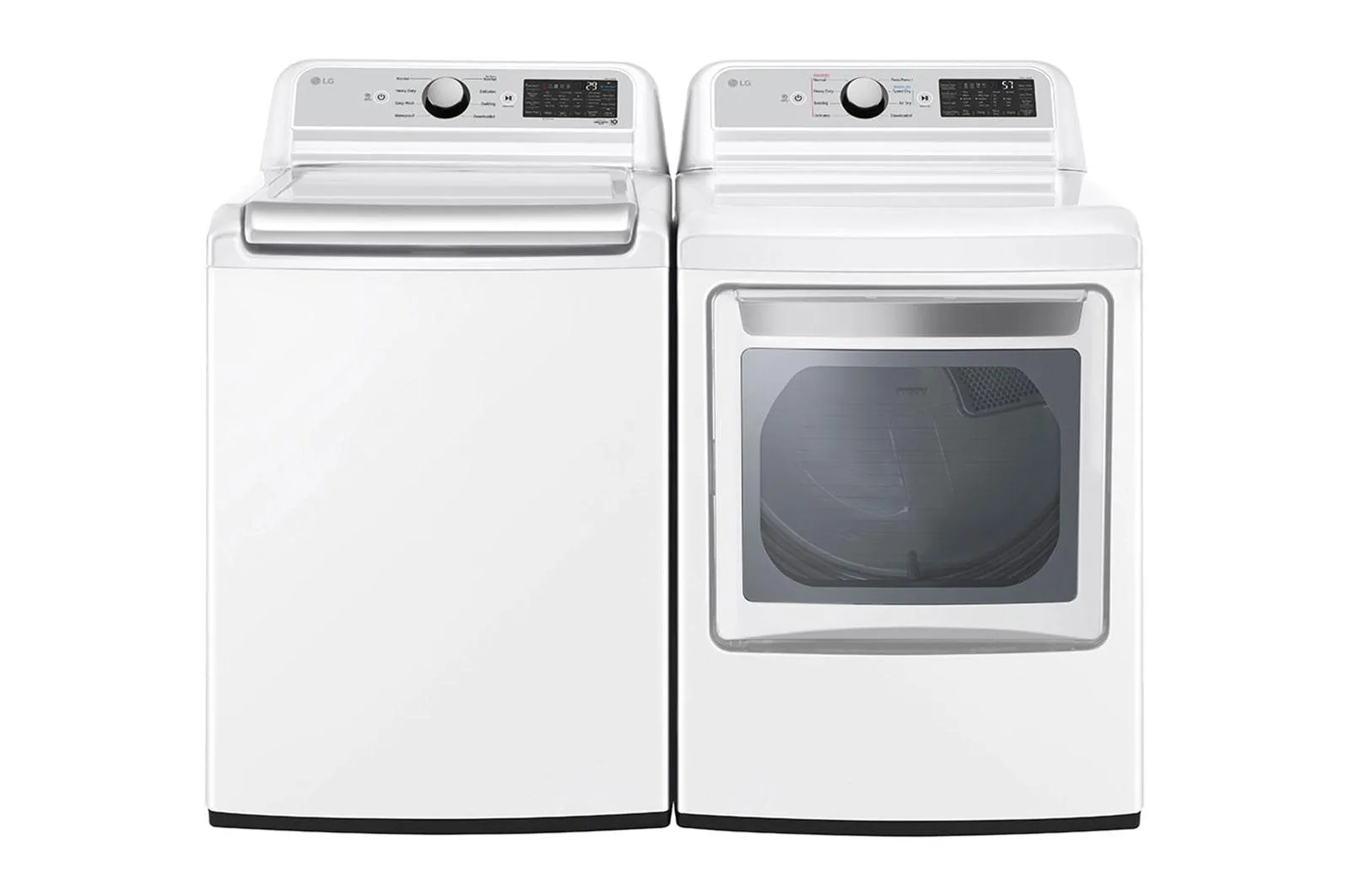 Lg DLG7401WE 7.3 Cu. Ft. Ultra Large Capacity Smart Wi-Fi Enabled Rear Control Gas Dryer With Easyload&#8482; Door