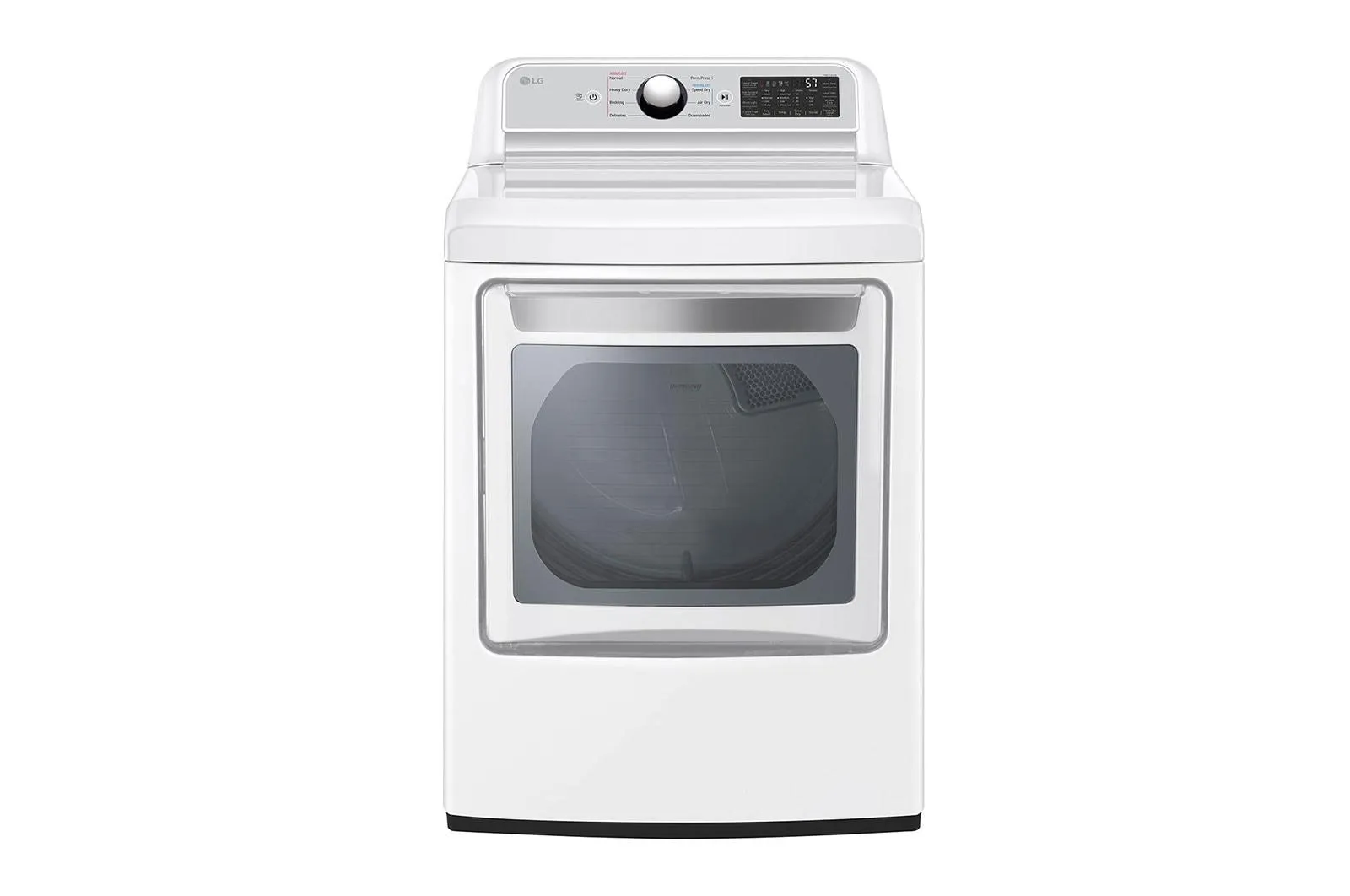 Lg DLG7401WE 7.3 Cu. Ft. Ultra Large Capacity Smart Wi-Fi Enabled Rear Control Gas Dryer With Easyload&#8482; Door