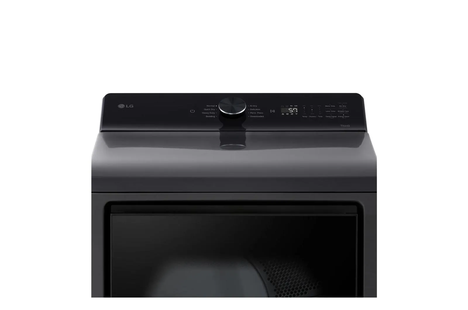 Lg DLG8201L 7.3 Cu. Ft. Ultra Large Capacity Rear Control Gas Dryer With Ai Sensing And Thinq Smart Features