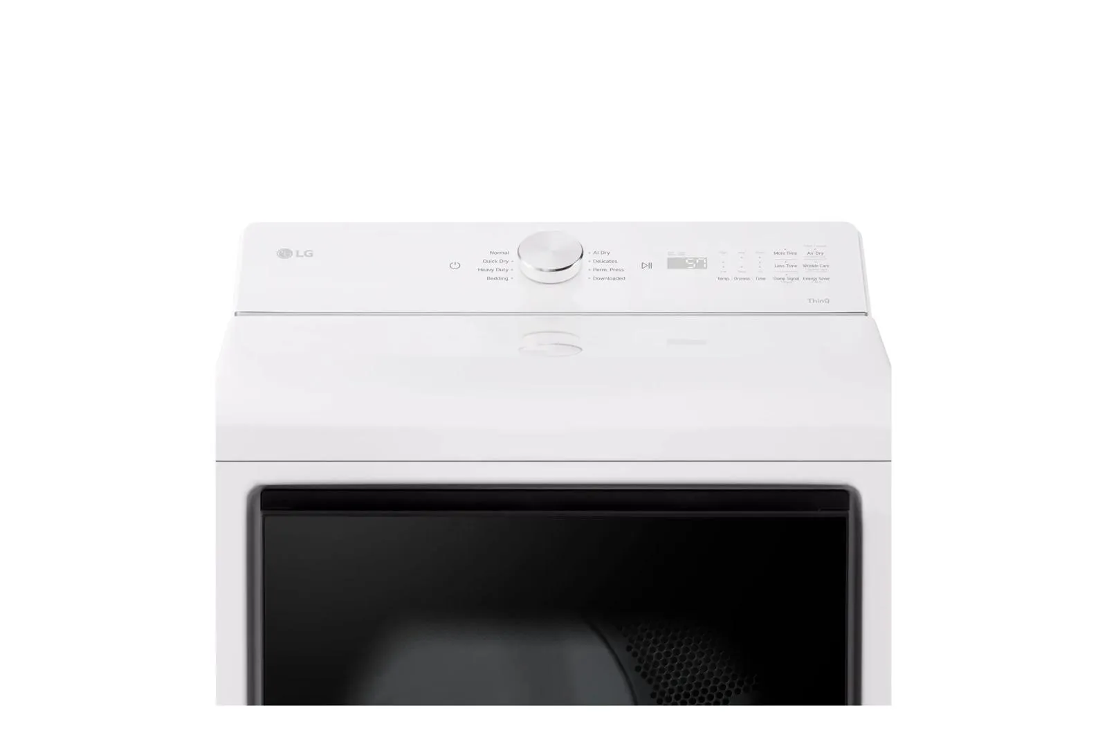 Lg DLG8201W 7.3 Cu. Ft. Ultra Large Capacity Rear Control Gas Dryer With Ai Sensing And Thinq Smart Features