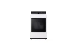 Lg DLG8401WE 7.3 Cu. Ft. Ultra Large Capacity Rear Control Gas Dryer With Lg Easyload&#8482; Door And Ai Sensing