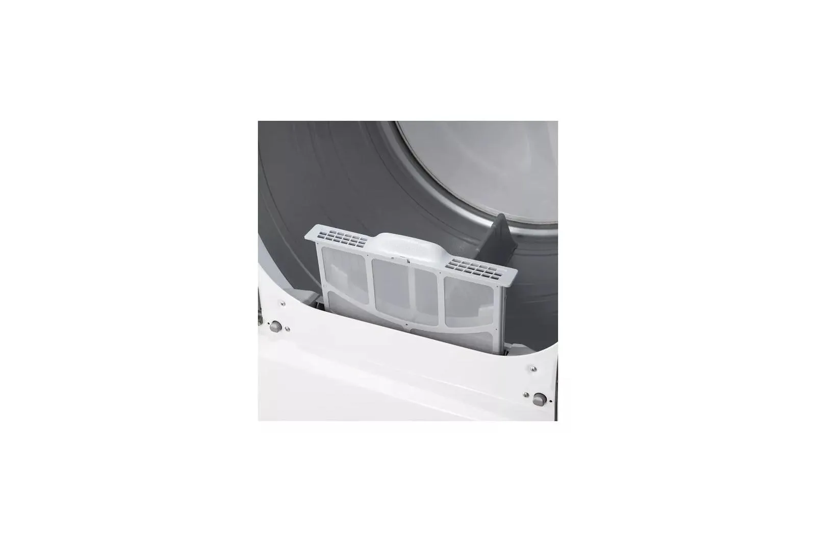 Lg DLG8401WE 7.3 Cu. Ft. Ultra Large Capacity Rear Control Gas Dryer With Lg Easyload&#8482; Door And Ai Sensing