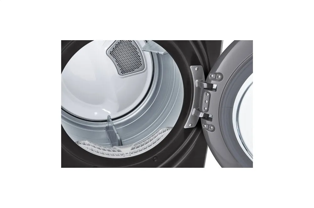 Lg DLGX4201B 7.4 Cu. Ft. Ultra Large Capacity Smart Wi-Fi Enabled Front Load Gas Dryer With Turbosteam&#8482; And Built-In Intelligence